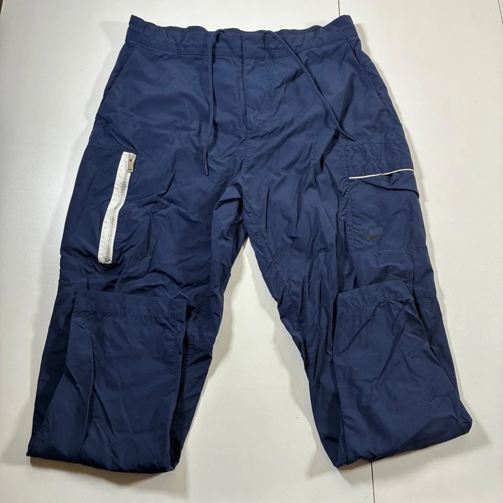 Nike Essential Utility Cargo Pants 32x28 Navy Blue Sportswear DM6681